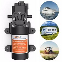 펌프 산업용 12v 수압 다이어프램 자체 프라이밍 4.3 lmin 1.1 gpm 35 psi rv 워터 캐러밴 보트 해양 농업, 한개옵션0