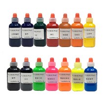 석고방향제 염료 50ml 색소 만들기 재료 DIY 14가지, 블루