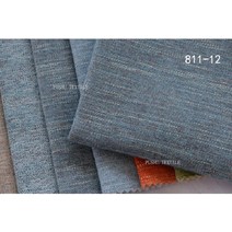 린넨원단 린넨천 고급컬러 소파커버 베개커버 쿠션커버 포장지 린넨앞치마, 빈티지 블루