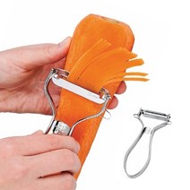 스텐 만능 채칼 우엉 오이 당근 2size, 두께 1.5mm, 1개