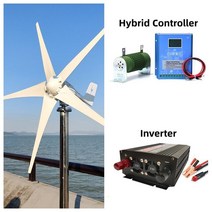 DIDITO 1000W 풍력 터빈 발전기 12V 24V 48V 풍차 대체 에너지 MPPT 컨트롤러가 있는 자유, [03] 48V, [03] Off Grid System, [01] 1000w
