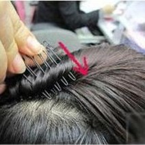 2p 헤어 볼륨업 미니포크 U핀 앞머리 스타일링 클립핀