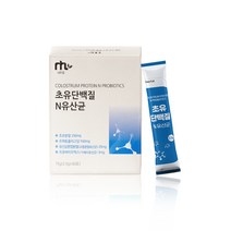 초유단백질 N 유산균 프락토올리고당 프로바이오틱스 아르지닌 효소처리스테비아 비타민미네랄 치커리분말, 75g/30포