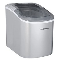 FRIGIDAIRE EFIC189-은색 컴팩트 제빙기 하루 11 8kg(26lb) 은색(포장은 다를 수 있음), 실버_아이스 메이커