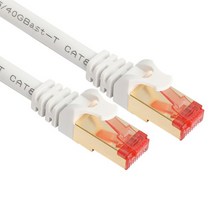 넥시 CAT8 S FTP 랜케이블 12M, 화이트, 1개
