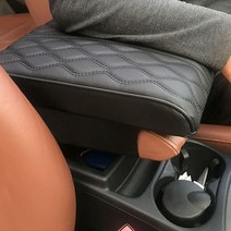 자동차 차량용 이든&저스티스 center console(센터콘솔) wide(와이드) 팔거치대 쿠션, beige(베이지), 1개