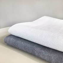메이커스무브먼트 줄누비 풍기인견 침대패드 겸 이불, 화이트