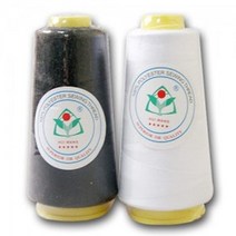 제봉실 제봉용품 생활잡화 코아사 바느질실 재봉사 이불실 퀼트실 면실 세트 두꺼운실 색실 실바늘 나일론실 바느질세트 타래실 공예실 휴대용 재봉실 반짇고리, 흰색