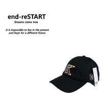 엔드리스타트 K 영문 로고 볼캡 캡 모자 남녀공용 ESA032