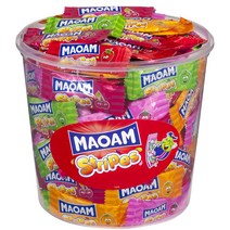 하리보 마오암 캔디 스트립 젤리 150입 1050g 독일직송 수입간식 Maoam Stripes, 2개