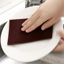 세척력좋은 냄비녹제거용 양면수세미 2p 자취생수세미, 1개, 상세페이지참조