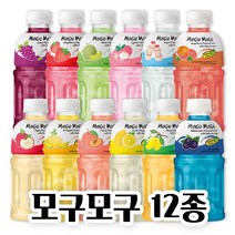 모구모구 낱개 다양한 12가지맛 /어린이음료/젤리음료/모구모구복숭아, 사과맛1개