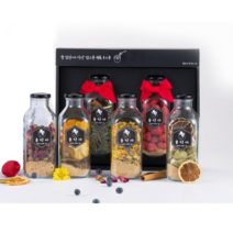 담금주키트 DIY칵테일만들기 새해선물 승진선물 기념일선물 집들이선물 파티선물 완벽한선물포장 술선물 500ml 2병 박스포장, 딸기베리, 야관문