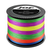 JOF 8합사줄 1000m, Multicolor