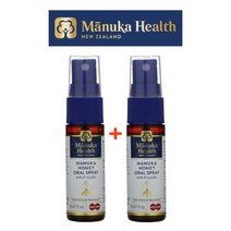 (1+1) 마누카헬스 Manuka Health MGO 400+ 뉴질랜드 마누카꿀 오랄 스프레이 프로폴리스 20ml 2팩, 1개, 기본