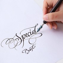 영어 캘리 그라피 펜 그래피 캘라 나무 서예 딥 촉 고딕 기울임꼴 만화 만년필 레터링, 없음
