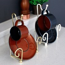 1P 커피잔 걸이 (2colors), 골드