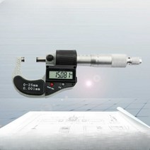 디지털마이크로미터 외경마이크로미터 내경 스탠드 XCAN-마이크로 미터 정확도 0.001mm 0-25/50/75/100mm 외부 마이크로 전자 디지털 캘리퍼스 게이지 측정 도구, 50-75mm