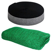 흰색줄바 50mm 10YD+그물망 녹색 3m x 5m 화물차 트럭 용달 안정망 낙하방지 밴드 벨트 스트랩 탄력바