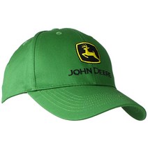 John Deere 자수 로고 야구 모자 - 한 사이즈 - 남성 - John Deere 녹색
