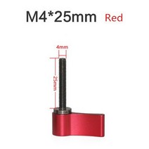 DJI 로닌 M 짐벌 안정기용 엄지 레버 나사 어댑터 Ronin 안정기 핸드 트위스트 핸들 M4 M5 M6 수나사 17mm 25mm 길이, [05] M5x17mm black