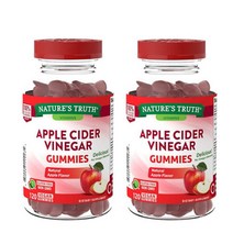 네이쳐스 트루스 애플 사이다 비네거 120구미 2팩 Natures Truth Apple Cider Vinegar Gummies, 2개