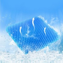 COOL 방석 여름 사무실 자동차 의자 통풍 벌집 방석, 육각방식A