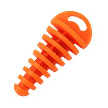 PCX 배기 파이프 플러그 프로텍터 오토바이 Motocross Tailpipe 고무 Pcx125 튜닝 2021 튜닝 Gsx R1000, 05 orange