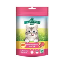 캣 간식 스낵 캣트릿 연어 80g 이빨과자 고양이 치석제거 비스킷