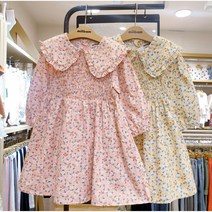 밀리밤 뉴코아덕천점 21가을신상 mlow21w52 스모킹 빅카라 원피스