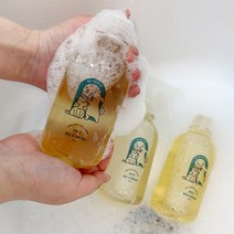스프레이 펫샴푸 300ml 천연 애견샴푸 강아지 고양이 겸용 샴푸린스, 2개