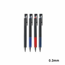 저중심설계 볼펜 필기감이 안정적인 볼펜/0.3mm/1개, 우철솔루션 브라운(206399)
