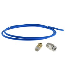 1.75mm 필라멘트 유연한 온도 저항을위한 4mm od x 2mm ID PTFE 튜브