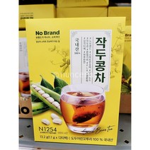 노브랜드 국내산 100% 작두콩차 티백 1.1G X 12티백 1상자, 1