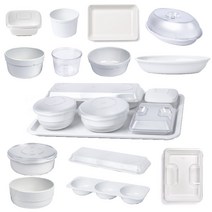 병원용식기모음 PC 폴리카보네이트 찬기 조치 국그릇 밥그릇 생선접시 죽그릇 후식 쟁반, 24. 직1홀쟁반(3040)