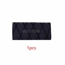 오버 그립 핸들 테이프용 탁구 라켓 열 수축 재료 세트 배트 스웨트 밴드 액세서리, 1pcs black