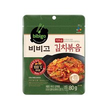 비비고 김치볶음, 80g x 3개, (상온) 비비고 김치볶음