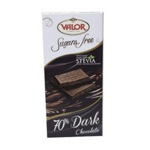발로르 슈가프리 무설탕 다크초콜릿70% 100g, 6개