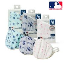 [MLB마스크] MLB 키즈패턴마스크_뉴욕양키즈_MLBKSNY