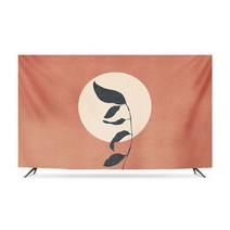 명화 티비 TV 덮개 가리개 인치 종류별 무지개 럭셔리 거실 모니터 먼지 커버 42 55 65 75 액자 풍경 HA11, 42인치 희망