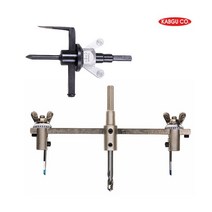 갑구사 써클캇타 C-120(외날) 천정천공 30~120mm 너비조절가능 원형캇타 국내제품 목공용 홀캇타 홀쏘 써클컷터 홀카타 타공기, C-180