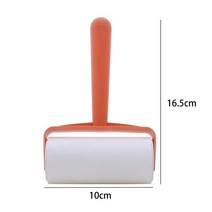 새로운 Tearable 롤 종이 스티커 롤러 먼지 와이퍼 애완 동물 헤어 의류 카펫 Tousle 리무버 휴대용 교체 가능한 청소 브러시 도구 3785ea3, 05 1Handle 1roll Paper