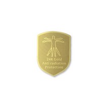 전자파 전자파차단 전자파차단스티커 보호필름 10 팩 방패 모양 안티 방사선 emf 보호 스티커 휴대 전화 노트북 컴퓨터 태블릿 ipad unviersal 차단기, 1개