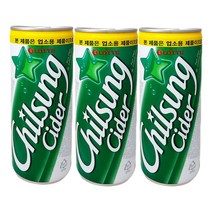 칠성사이다(업소용) 245ml 긴캔, 10개