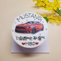 자동차케이크 포토 전국 택배로 받아보는 수제 맞춤 주문제작 레터링케익 서울 부산 배송, 가나슈우유버터크림- 초코시트, 미니