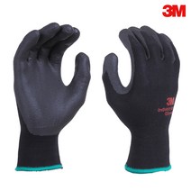 3M 니트릴폼 코팅장갑 안전장갑 작업용 목장갑 다목적, Large