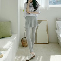 코지 여자 여름 요가 데일리 필라테스 플레어 치마 레깅스