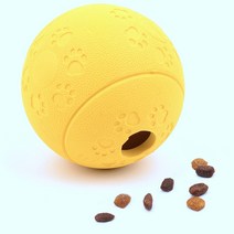 SOCEAN 천연고무 강아지 노즈워크 간식 공 움직이는장난감 애견스낵도그볼 반려견놀이공 애완견사료먹이기 애완동물놀잇감 펫토이 스트레스해소 먹이통놀이감 혼자놀기
