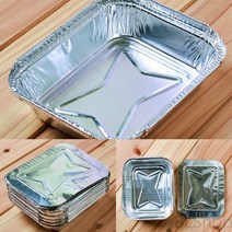 10P 은박도시락 17.3X14.2CM 일회용도시락 일회용포장용기