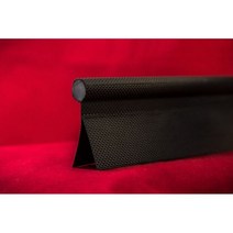 캐러밴 차양 레일 배관 6mm 더블 플랩 블랙 PVC 코어 Keder 캠핑/텐트/차양/텐트